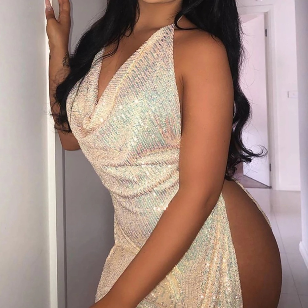 Feeling Frisky Fashion Nova Dress Sz M